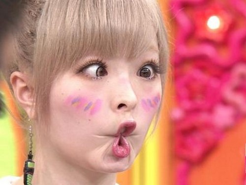 pamyu 500x377 能年玲奈、トリンドル玲奈のカッパ口が流行へ！アヒル口は古い！